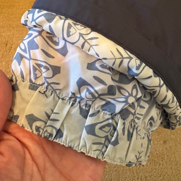 Roxy Girls Navy Snow Pants Medium EUC - Picture 2 of 6